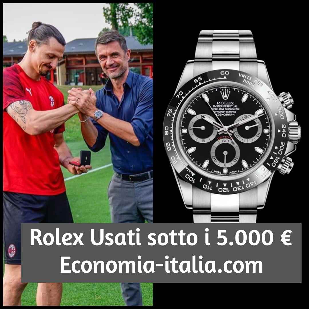 Rolex Usati 5.000 € da Comprare Investire Soldi